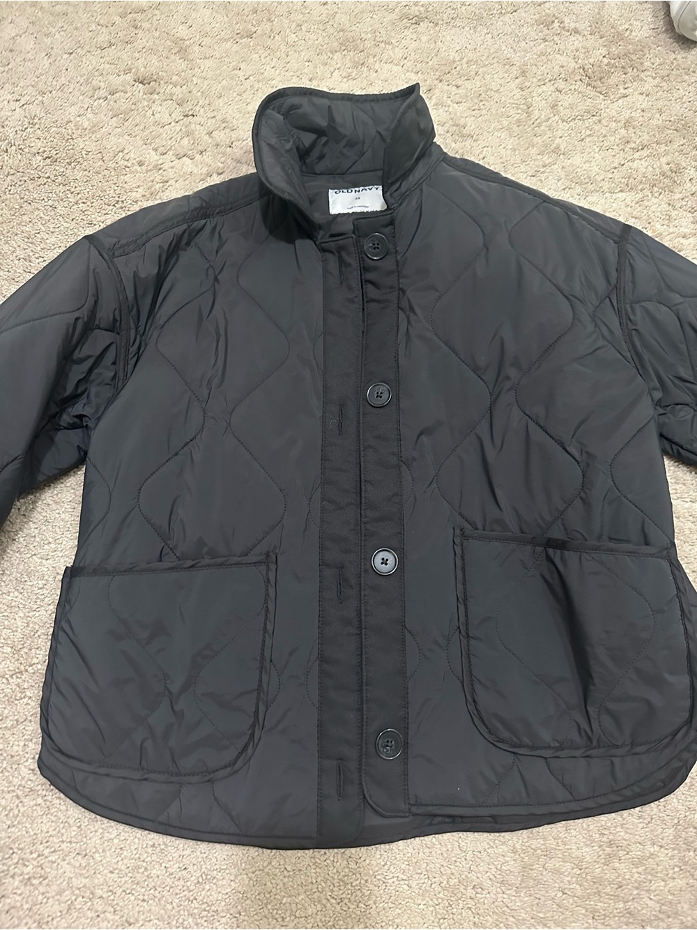 Quilted Black Women’s Jacket - Unbranded